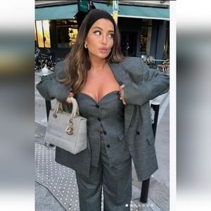 Zara * Bustier Top Vest Size S and L Grey